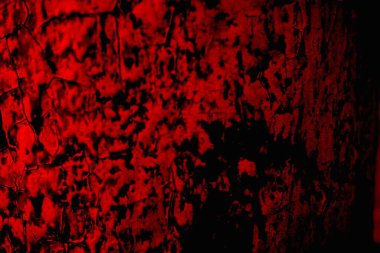 Soyut grunge arkaplanı. Monokrom dokusu. Siyah ve kırmızı desenli arka plan