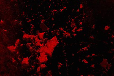 Dökülen boya paslı metal dokusu