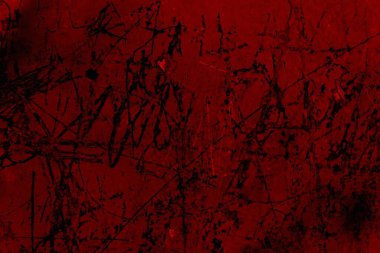 Soyut grunge arkaplanı. Monokrom dokusu. Siyah ve kırmızı desenli arka plan