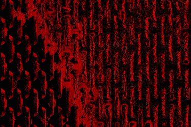 Soyut grunge arkaplanı. Monokrom dokusu. Siyah ve kırmızı desenli arka plan