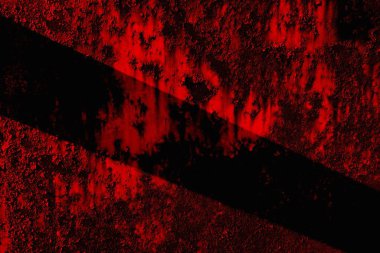 Soyut grunge arkaplanı. Monokrom dokusu. Siyah ve kırmızı desenli arka plan