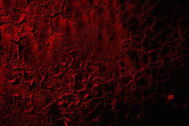 Soyut grunge arkaplanı. Monokrom dokusu. Siyah ve kırmızı desenli arka plan