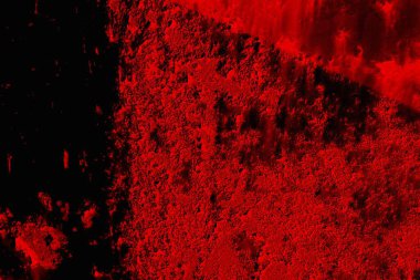 Soyut grunge arkaplanı. Monokrom dokusu. Siyah ve kırmızı desenli arka plan