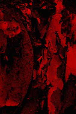 Soyut grunge arkaplanı. Monokrom dokusu. Siyah ve kırmızı desenli arka plan