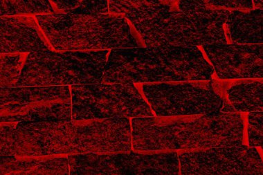 Soyut grunge arkaplanı. Monokrom dokusu. Siyah ve kırmızı desenli arka plan