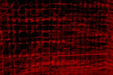 Soyut grunge arkaplanı. Monokrom dokusu. Siyah ve kırmızı desenli arka plan