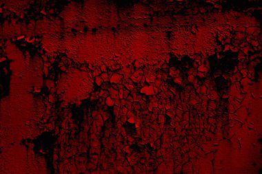 Dökülen boya paslı metal dokusu