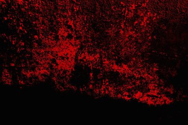 Soyut grunge arkaplanı. Monokrom dokusu. Siyah ve kırmızı desenli arka plan