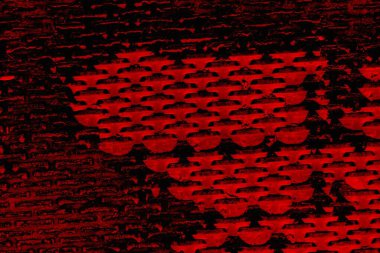 Soyut grunge arkaplanı. Monokrom dokusu. Siyah ve kırmızı desenli arka plan