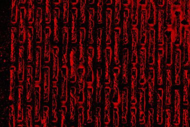 Soyut grunge arkaplanı. Monokrom dokusu. Siyah ve kırmızı desenli arka plan