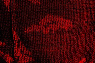 Soyut grunge arkaplanı. Monokrom dokusu. Siyah ve kırmızı desenli arka plan