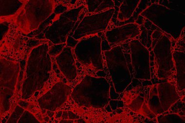 Soyut grunge arkaplanı. Monokrom dokusu. Siyah ve kırmızı desenli arka plan