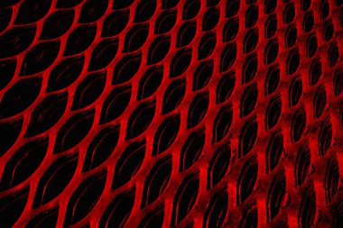 Soyut grunge arkaplanı. Monokrom dokusu. Siyah ve kırmızı desenli arka plan