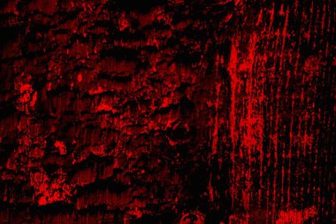 Soyut grunge arkaplanı. Monokrom dokusu. Siyah ve kırmızı desenli arka plan