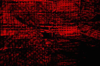 Soyut grunge arkaplanı. Monokrom dokusu. Siyah ve kırmızı desenli arka plan