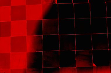 Soyut grunge arkaplanı. Monokrom dokusu. Siyah ve kırmızı desenli arka plan