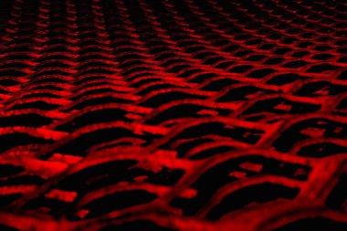 Soyut grunge arkaplanı. Monokrom dokusu. Siyah ve kırmızı desenli arka plan