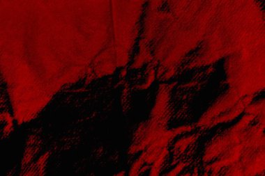 Soyut grunge arkaplanı. Monokrom dokusu. Siyah ve kırmızı desenli arka plan