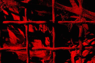 Soyut grunge arkaplanı. Monokrom dokusu. Siyah ve kırmızı desenli arka plan