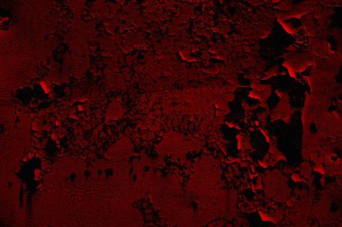 Dökülen boya paslı metal dokusu