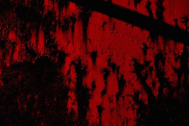 Soyut grunge arkaplanı. Monokrom dokusu. Siyah ve kırmızı desenli arka plan