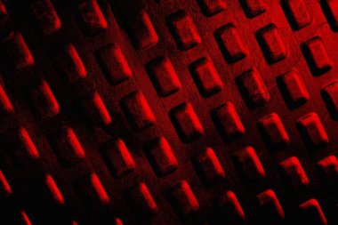 Soyut grunge arkaplanı. Monokrom dokusu. Siyah ve kırmızı desenli arka plan