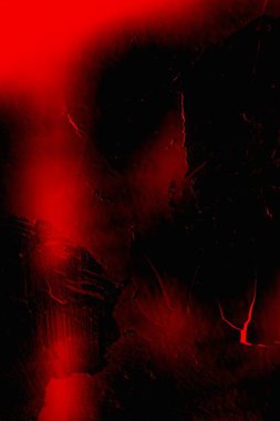 Soyut grunge arkaplanı. Monokrom dokusu. Siyah ve kırmızı desenli arka plan