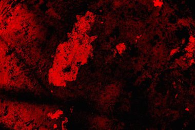 Soyut grunge arkaplanı. Monokrom dokusu. Siyah ve kırmızı desenli arka plan