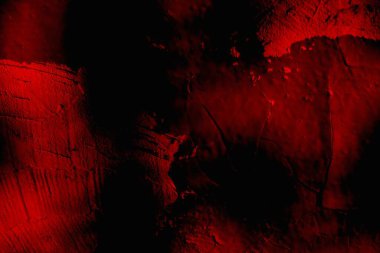 Soyut grunge arkaplanı. Monokrom dokusu. Siyah ve kırmızı desenli arka plan