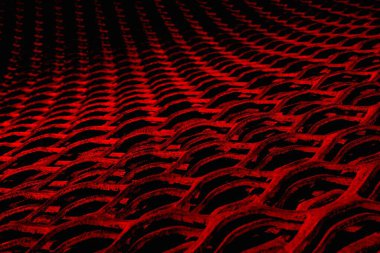 Soyut grunge arkaplanı. Monokrom dokusu. Siyah ve kırmızı desenli arka plan