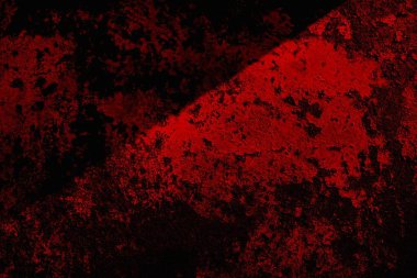 Soyut grunge arkaplanı. Monokrom dokusu. Siyah ve kırmızı desenli arka plan