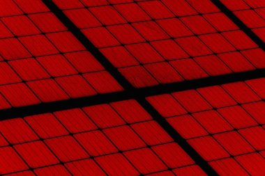 Soyut grunge arkaplanı. Monokrom dokusu. Siyah ve kırmızı desenli arka plan