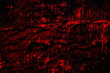 Soyut grunge arkaplanı. Monokrom dokusu. Siyah ve kırmızı desenli arka plan