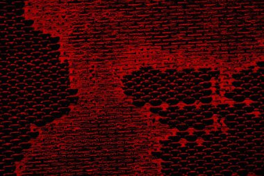 Soyut grunge arkaplanı. Monokrom dokusu. Siyah ve kırmızı desenli arka plan