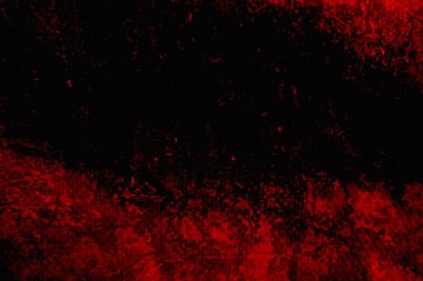 Soyut grunge arkaplanı. Monokrom dokusu. Siyah ve kırmızı desenli arka plan