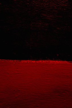 Soyut grunge arkaplanı. Monokrom dokusu. Siyah ve kırmızı desenli arka plan