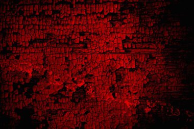 Soyut grunge arkaplanı. Monokrom dokusu. Siyah ve kırmızı desenli arka plan