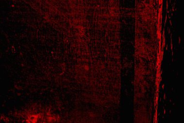 Soyut grunge arkaplanı. Monokrom dokusu. Siyah ve kırmızı desenli arka plan