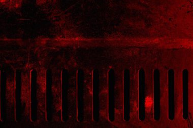 Soyut grunge arkaplanı. Monokrom dokusu. Siyah ve kırmızı desenli arka plan