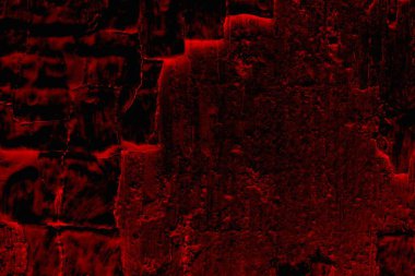 Soyut grunge arkaplanı. Monokrom dokusu. Siyah ve kırmızı desenli arka plan