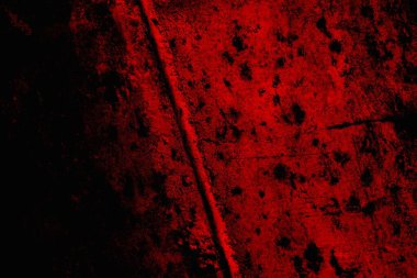 Soyut grunge arkaplanı. Monokrom dokusu. Siyah ve kırmızı desenli arka plan