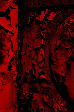 Soyut grunge arkaplanı. Monokrom dokusu. Siyah ve kırmızı desenli arka plan