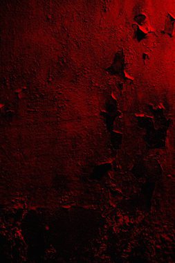 Soyut grunge arkaplanı. Monokrom dokusu. Siyah ve kırmızı desenli arka plan