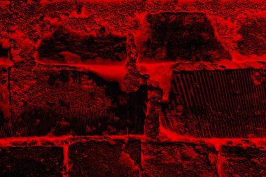 Soyut grunge arkaplanı. Monokrom dokusu. Siyah ve kırmızı desenli arka plan