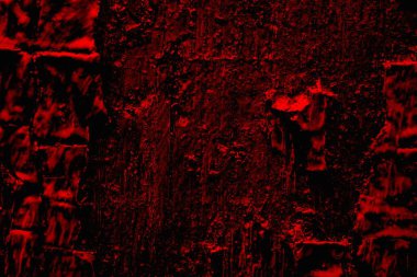 Soyut grunge arkaplanı. Monokrom dokusu. Siyah ve kırmızı desenli arka plan