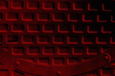 Soyut grunge arkaplanı. Monokrom dokusu. Siyah ve kırmızı desenli arka plan