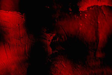 Soyut grunge arkaplanı. Monokrom dokusu. Siyah ve kırmızı desenli arka plan