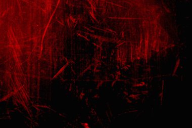 Soyut grunge arkaplanı. Monokrom dokusu. Siyah ve kırmızı desenli arka plan