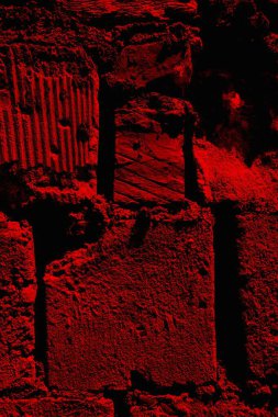 Soyut grunge arkaplanı. Monokrom dokusu. Siyah ve kırmızı desenli arka plan