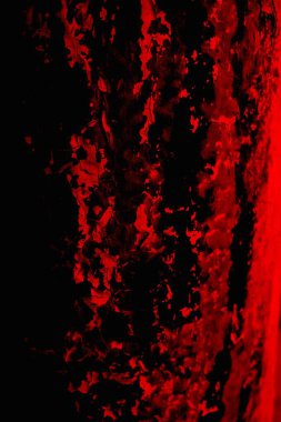 Soyut grunge arkaplanı. Monokrom dokusu. Siyah ve kırmızı desenli arka plan